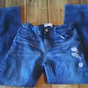Pony Tails. Girls Feather Jeans size 10